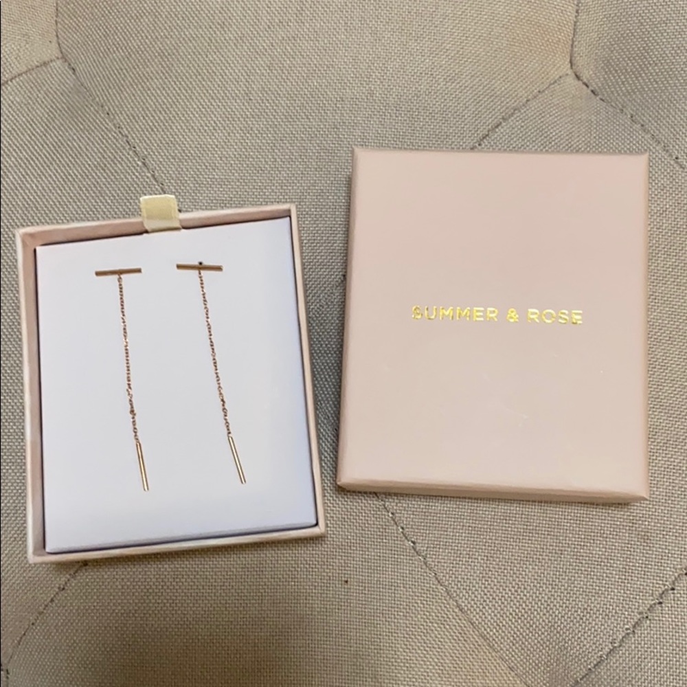 Summer and Rose earrings
